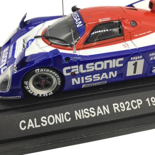 EBBRO (エブロ) ダイキャストカー ケースキズ有 CALSONIC NISSAN R92CP 1992 RACING CAR COLLECTION