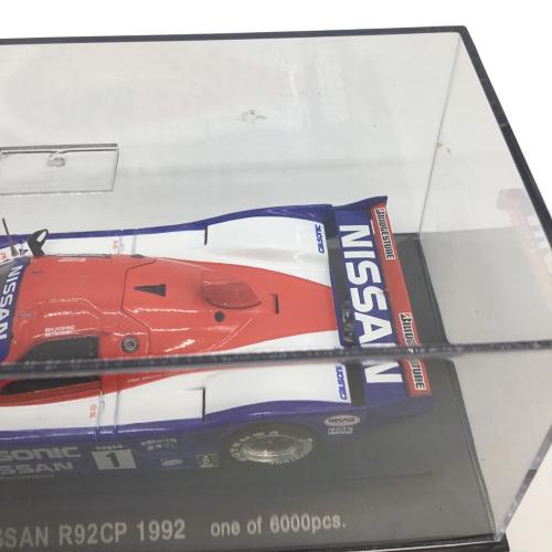 EBBRO (エブロ) ダイキャストカー ケースキズ有 CALSONIC NISSAN R92CP 1992 RACING CAR COLLECTION
