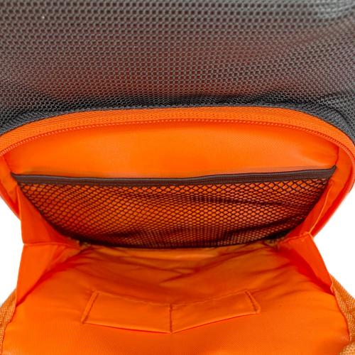 SANWA SUPPLY (サンワサプライ) 一眼レフカメラバッグ メンズ ブラック×オレンジ 200-DGBG007BK