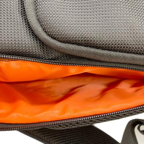 SANWA SUPPLY (サンワサプライ) 一眼レフカメラバッグ メンズ ブラック×オレンジ 200-DGBG007BK