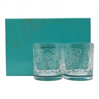 TIFFANY & Co. (ティファニー) グラス 切子模様 ペア