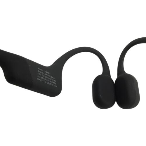 AfterShokz (アフターショックス) ワイヤレス骨伝導イヤホン Aeropex コズミックブラック AFT-EP-000011