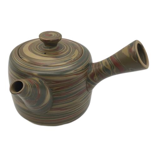 常滑焼 (トコナメヤキ) 急須 小西友仙　練り込み