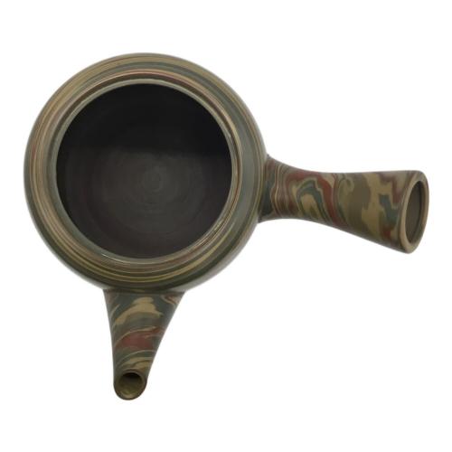 常滑焼 (トコナメヤキ) 急須 小西友仙　練り込み