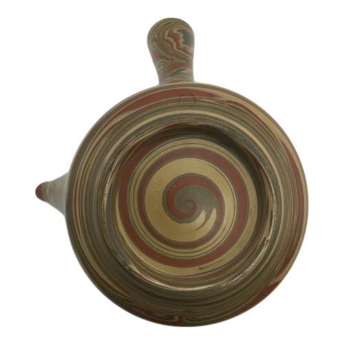 常滑焼 (トコナメヤキ) 急須 小西友仙　練り込み