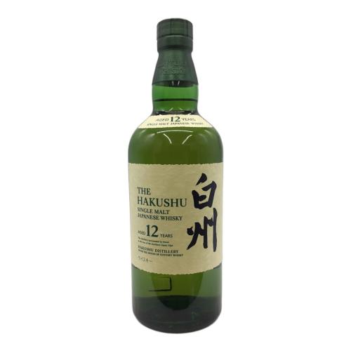 サントリー ジャパニーズウィスキー 700ml 箱付 白州 12年 未開封