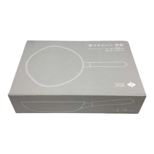 YANAGI DESIGN ダブルファイバーライン加工フライパン SIZE 28cm