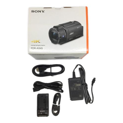 SONY (ソニー) デジタルビデオカメラ 画面ヤケ有 857万画素 FDR-AX45
