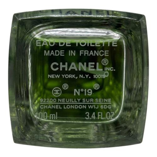 CHANEL (シャネル) オードトワレ N°19 ヴァポリザター 100ml 残量80%-99%
