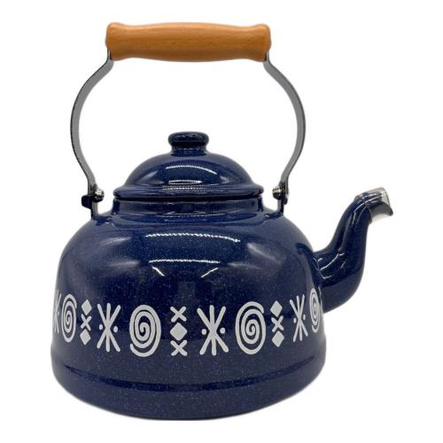 富士ホーロー (フジホーロ) ホーロー製ケトル ブルー