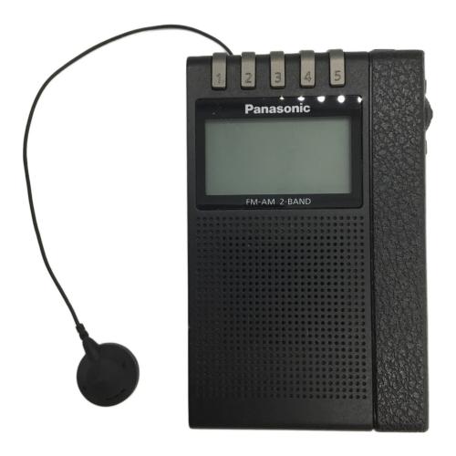Panasonic (パナソニック) ポケットラジオ バンドレシーバー RF-ND380RK 動作確認済み -