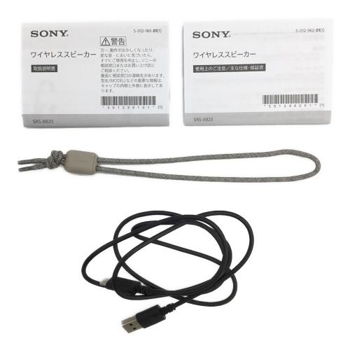 SONY (ソニー) ワイヤレススピーカー SRS-XB23