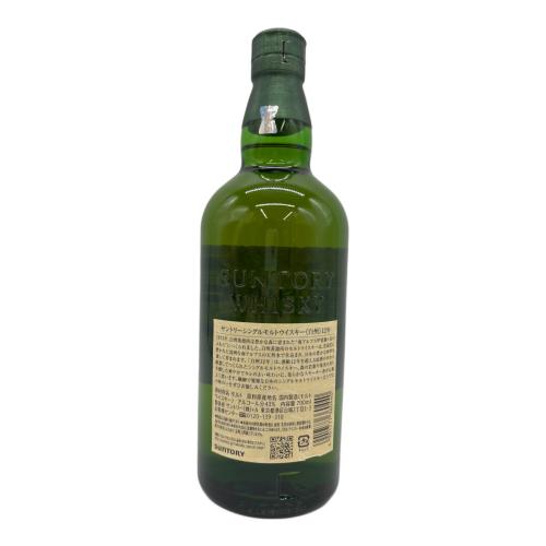 サントリー ジャパニーズウィスキー 700ml 白州 12年 未開封