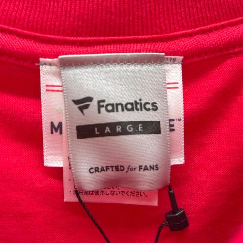 Fanatics (ファナティクス) Tシャツ メンズ SIZE L レッド 夏物 ML0123FW02 maj23fw 数量限定 大谷翔平ホームランキング記念企画