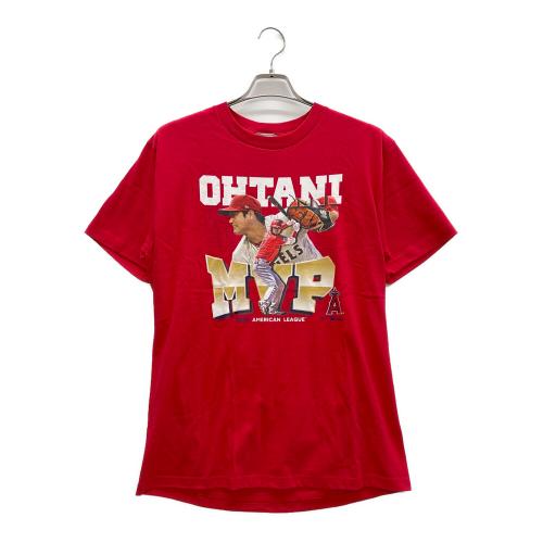 Fanatics (ファナティクス) Tシャツ メンズ SIZE L レッド 夏物 ML01-23FW-0007-RED-L 大谷翔平 2023 MVP記念