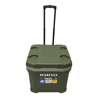 iGloo (イグルー) キャスター付クーラーボックス 約56L カーキ 4902474