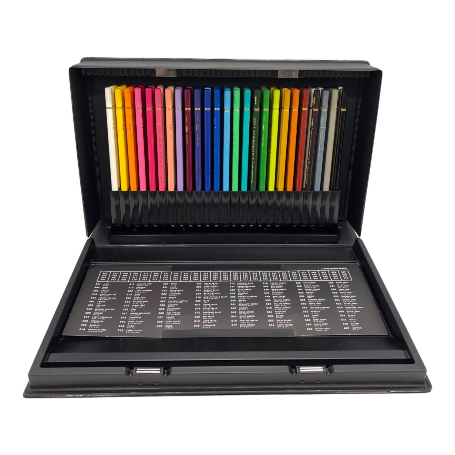 MITSUBISHI PENCIL(三菱鉛筆) 文房具 ユニカラー 色鉛筆 100色セット