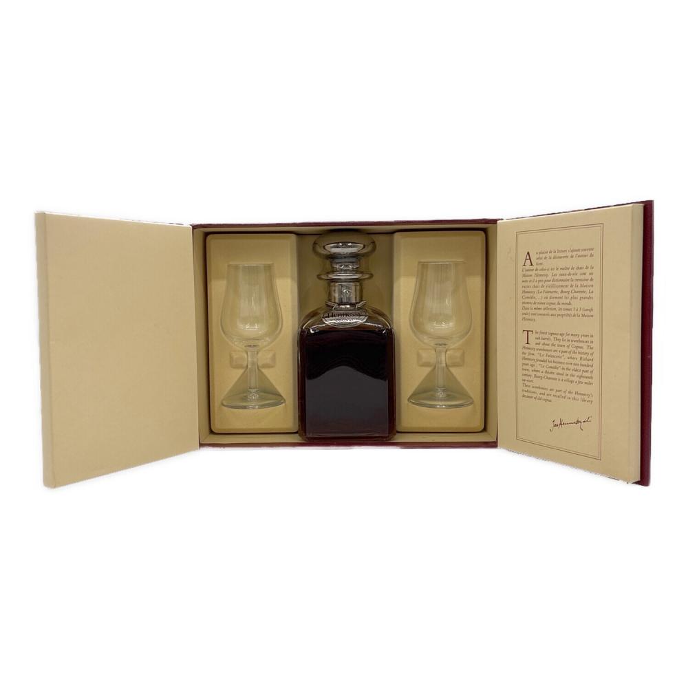 HENNESSY (ヘネシー) コニャック 700ml ブック型ケース グラス×2 未