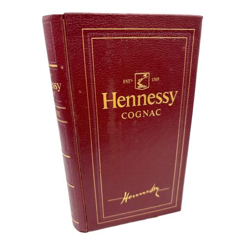 HENNESSY (ヘネシー) コニャック 700ml ブック型ケース グラス×2 未開封