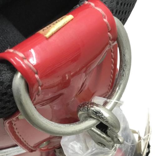 kasco (キャスコ) エナメルキャディバッグ レッド GCO-017CAE ※フード別売