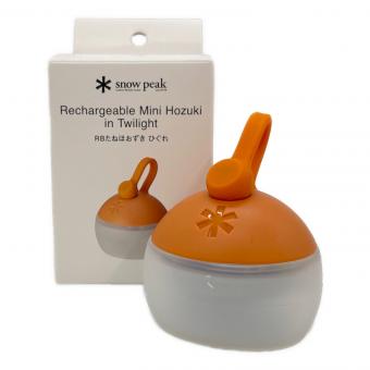 Snow peak (スノーピーク) LEDライト RBたねほおずき ひぐれ ES-141-OR 未使用品