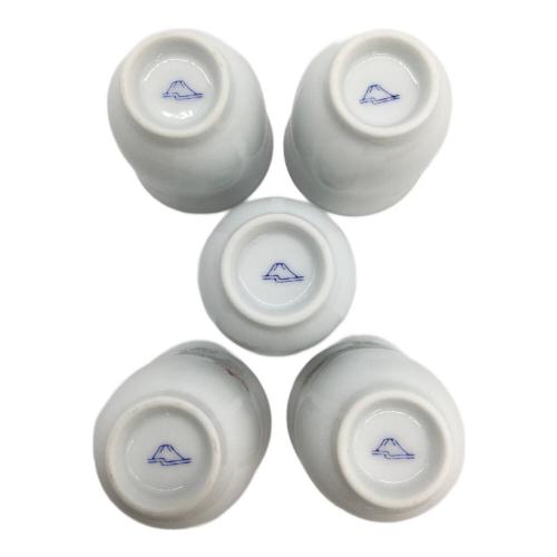 深川製磁 (フカガワセイジ) 酒器揃 くれない 徳利2・御猪口5セット