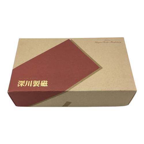 深川製磁 (フカガワセイジ) 酒器揃 くれない 徳利2・御猪口5セット