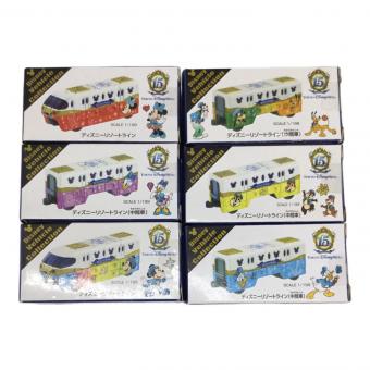 TOMY (トミー) トミカ 6両セット ディズニーリゾート系トミカ ディズニーリゾートライン Disney SEA 15周年