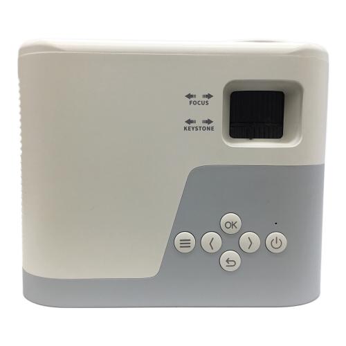 YOWHICK ミニプロジェクター 動作確認済 DP02W DSBL20230227