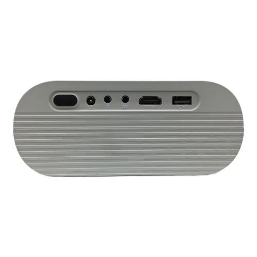 YOWHICK ミニプロジェクター 動作確認済 DP02W DSBL20230227