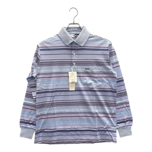Black&White (ブラックアンドホワイト) ゴルフウェア(トップス) メンズ SIZE M スカイブルー ポロシャツ