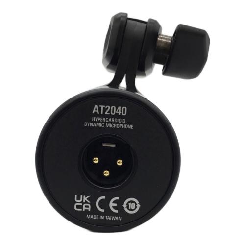 audio-technica (オーディオテクニカ) ハイパーカーディオイドダイナミックマイクロホン AT2040 2024年製