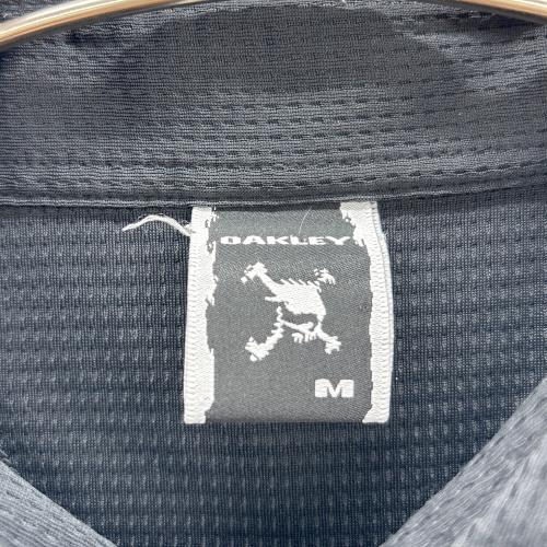 OAKLEY (オークリー) ゴルフウェア(トップス) メンズ SIZE M ブラック×グリーン