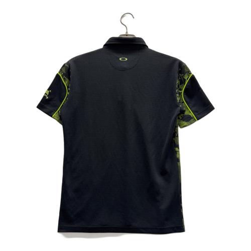 OAKLEY (オークリー) ゴルフウェア(トップス) メンズ SIZE M ブラック×グリーン