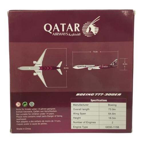JC WINGS (JCウイングス) カタール航空 FIFAワールドカップ2022 B777-300ER XX4489