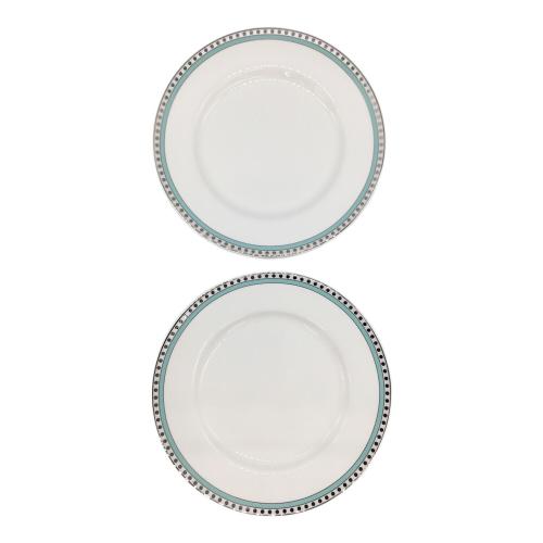 TIFFANY & Co. (ティファニー) デザートプレート プラチナブルーバンド