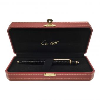 Cartier (カルティエ) ボールペン ブラック×ゴールド ST180003 ディアボロ ドゥ 396653