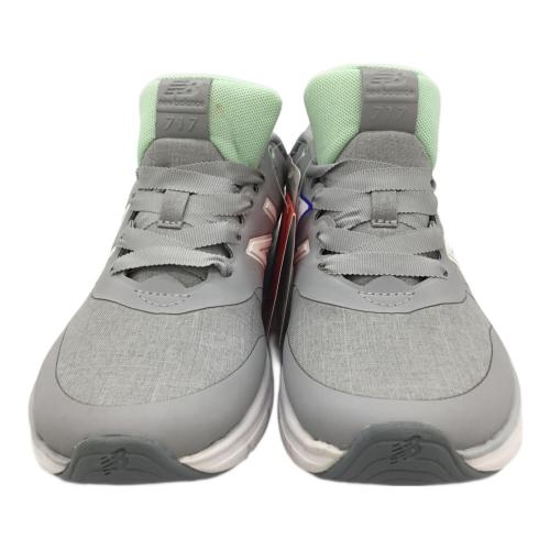 NEW BALANCE (ニューバランス) ウォーキングシューズ レディース SIZE 24cm グレー×グリーン 未使用 NBJ-1010028
