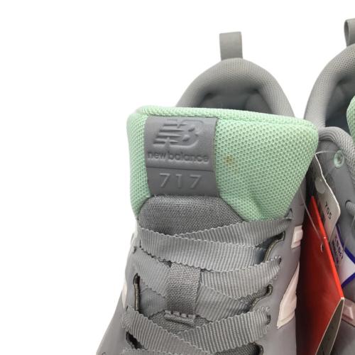 NEW BALANCE (ニューバランス) ウォーキングシューズ レディース SIZE 24cm グレー×グリーン 未使用 NBJ-1010028