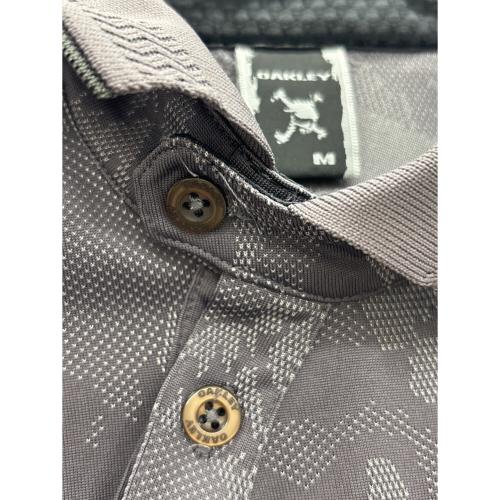 OAKLEY (オークリー) ゴルフウェア(トップス) メンズ SIZE M グレー ポロシャツ 433028JP