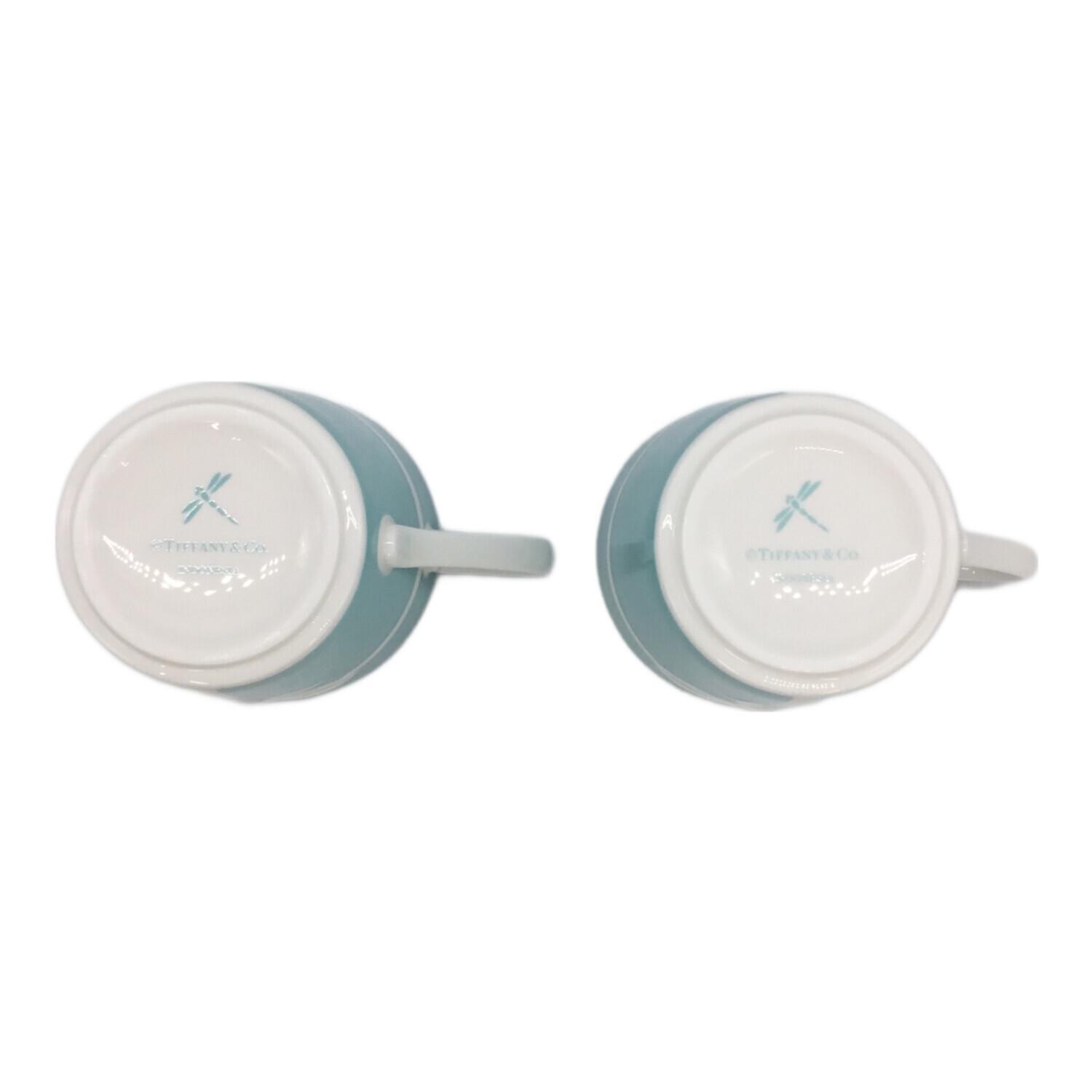 TIFFANY & Co. (ティファニー) マグカップ ブルーリボン 2Pセット