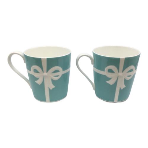 TIFFANY & Co. (ティファニー) マグカップ ブルーリボン 2Pセット