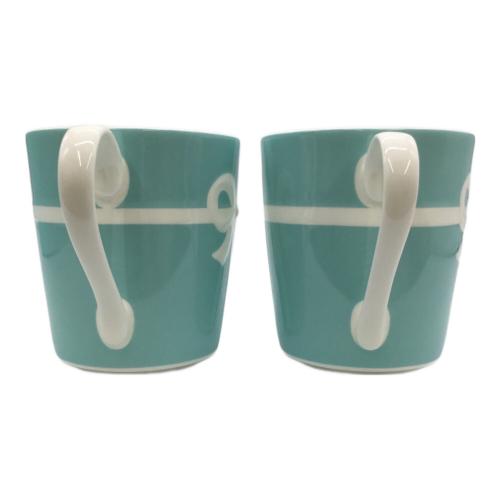 TIFFANY & Co. (ティファニー) マグカップ ブルーリボン 2Pセット