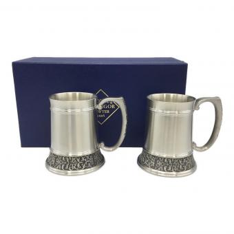 ROYAL SELANGOR (ロイヤルセランゴール) 金属マグカップ 2Pセット