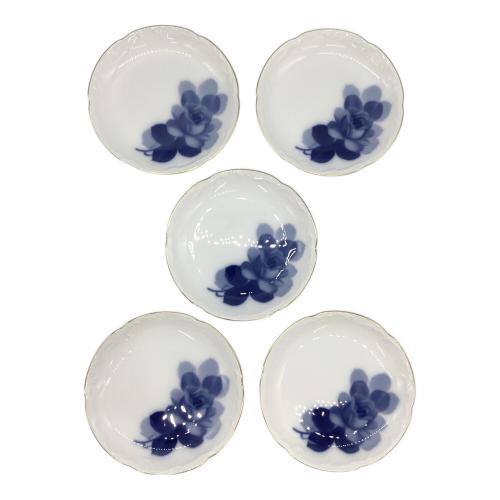 大倉陶園 (オオクラトウエン) 銘々皿 オールドブルーローズ 15cm