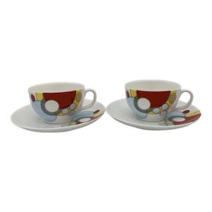 Noritake (ノリタケ) カップ&ソーサー フランクロイドライト 2Pセット