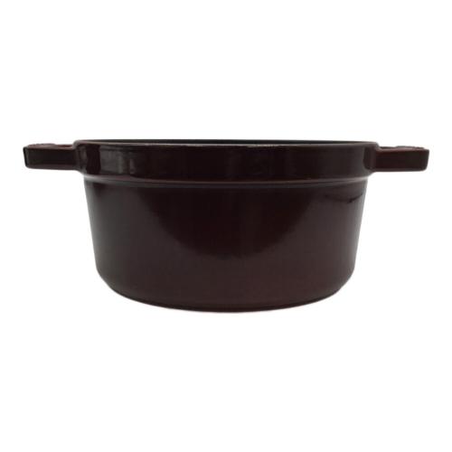 Staub (ストウブ) ラ ココット 約20cm ワインレッド