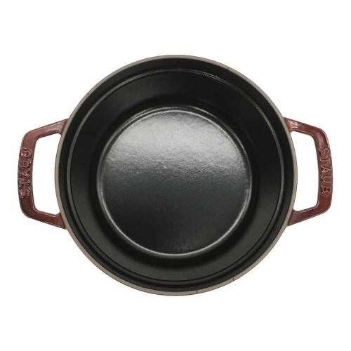 Staub (ストウブ) ラ ココット 約20cm ワインレッド