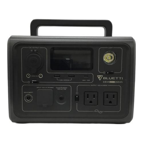 BLUETTI (ブルーティ) ポータブル電源 通電確認済 EB3A 286Wh 600W 50Hz／60Hz
