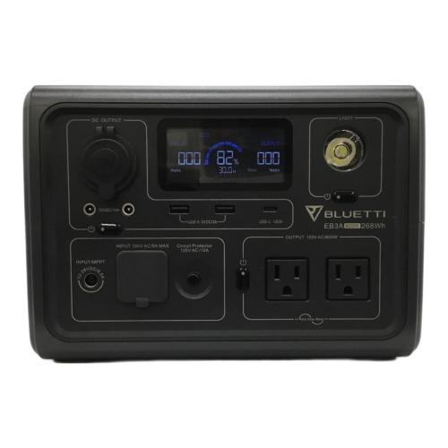 BLUETTI (ブルーティ) ポータブル電源 通電確認済 EB3A 286Wh 600W 50Hz／60Hz